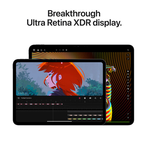Apple 13" iPad Pro M4 Chip (Standard Glass, 512GB, Wi-Fi + 5G LTE, Space Black)