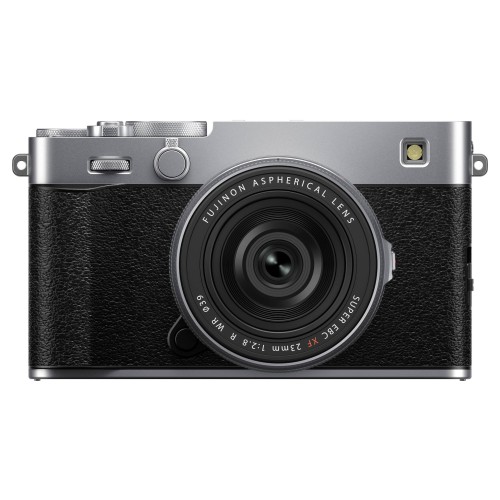 FUJIFILM X-E5 Mirrorless Camera with XF 23mm f/2.8 Lens (Silver)